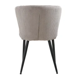 Stoel Marthe Zand Ribstof – Set van 2^Huisenthuis Hot