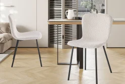 Stoel Stella Bouclé – Set van 2^Huisenthuis Outlet