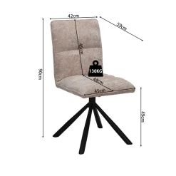 Stoel Yinthe Zand – Set van 2^Huisenthuis Clearance