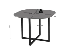 Tafelset Tuur Grijs^Huisenthuis Online