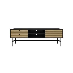 TV-meubel Eiken-Zwart^Huisenthuis