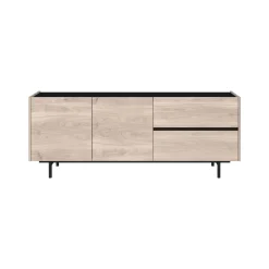 TV-meubel Paxos Eiken 162 cm^Huisenthuis New