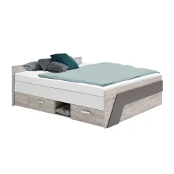 Tweepersoonsbed Lando Zandeiken 140 cm^Huisenthuis Sale