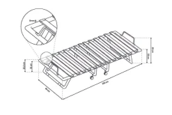 Vouwbed Moja^Huisenthuis