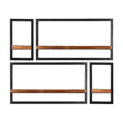 Wandrek Mali – 95x75x25 cm – A – Set van 4^Huisenthuis
