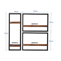 Wandrek Mali – 80x75x25 cm –^Huisenthuis Discount