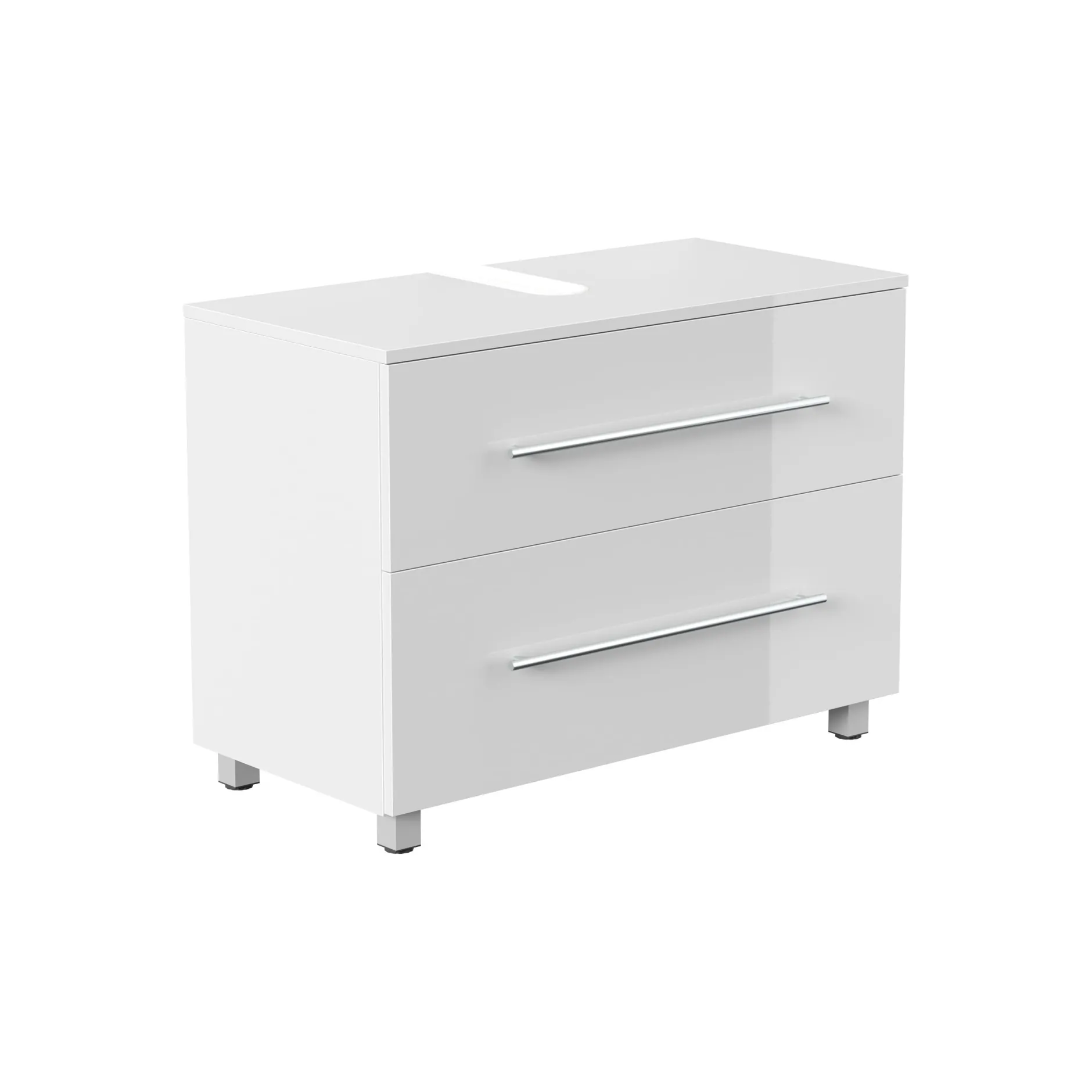 Wastafelkast Glasgow Hoogglans 85 cm^Huisenthuis Clearance