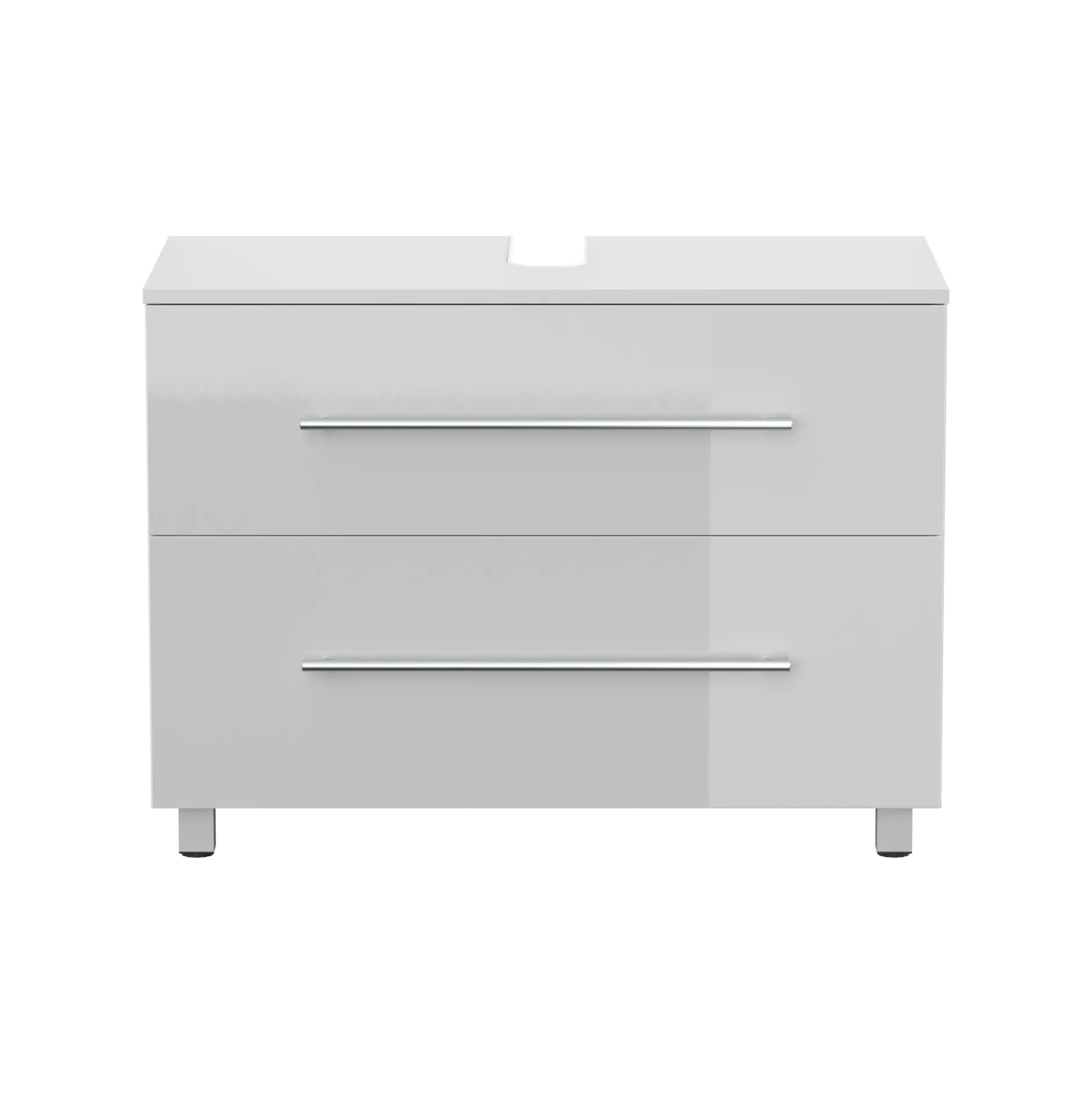 Wastafelkast Glasgow Hoogglans 85 cm^Huisenthuis Clearance