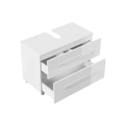 Wastafelkast Glasgow Hoogglans 85 cm^Huisenthuis Clearance