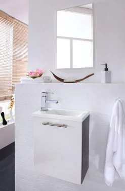 Wastafelkast Isla Antraciet Wit^Huisenthuis Hot