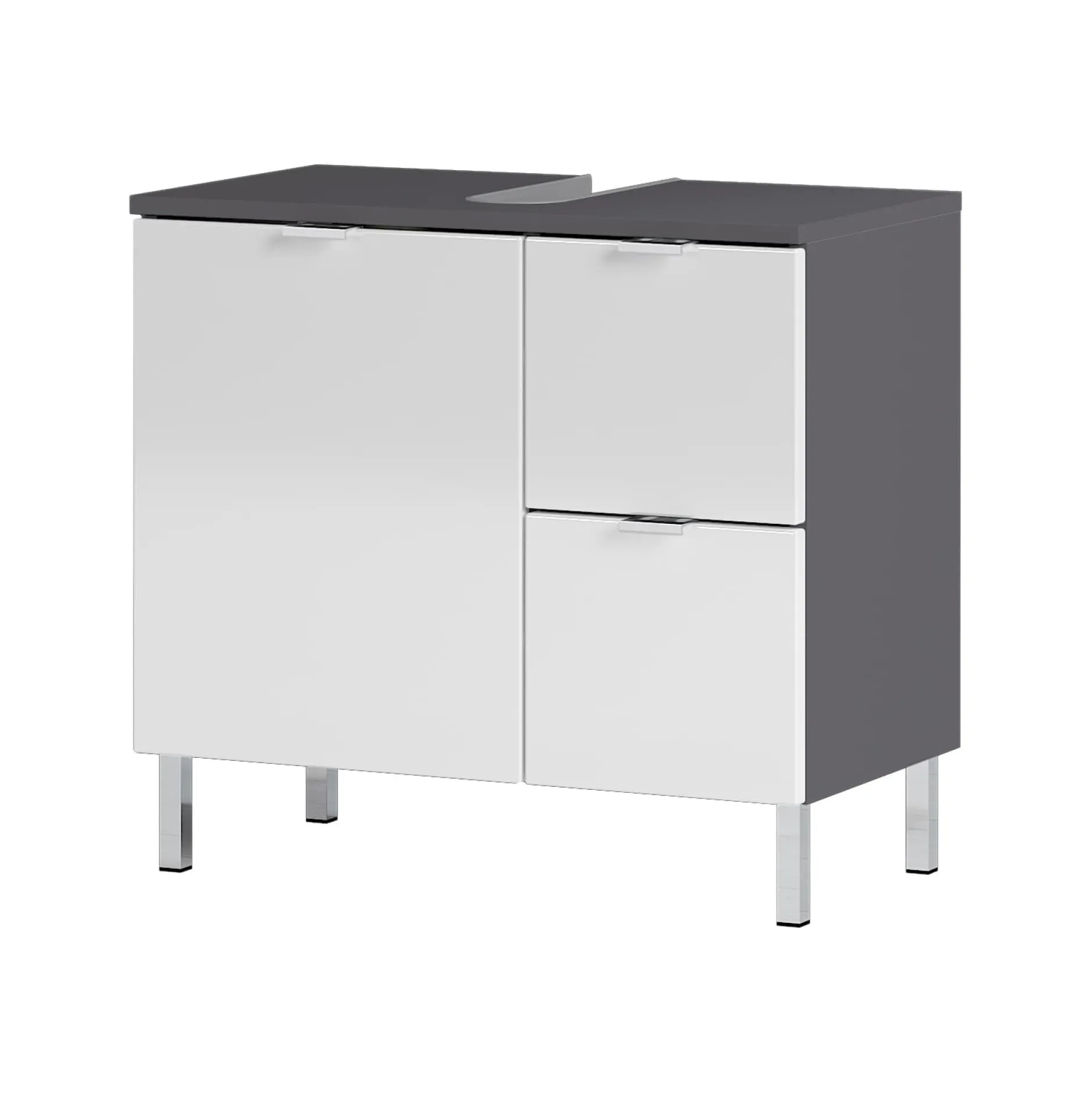 Wastafelkast June Antraciet Wit M^Huisenthuis Sale