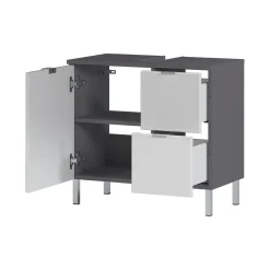 Wastafelkast June Antraciet Wit M^Huisenthuis Sale