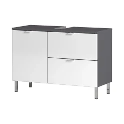 Wastafelkast June Antraciet Wit L^Huisenthuis Best