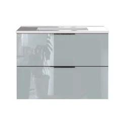 Wastafelkast Philip Grafiet-Zilver^Huisenthuis Clearance